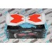 Razor Blade - White Red 6.5 Inch